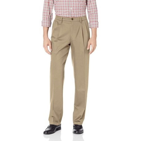 Dockers Other - Dockers Men's Original Signature Classic Pleated Khaki Pants - Size 40/32 - NWT